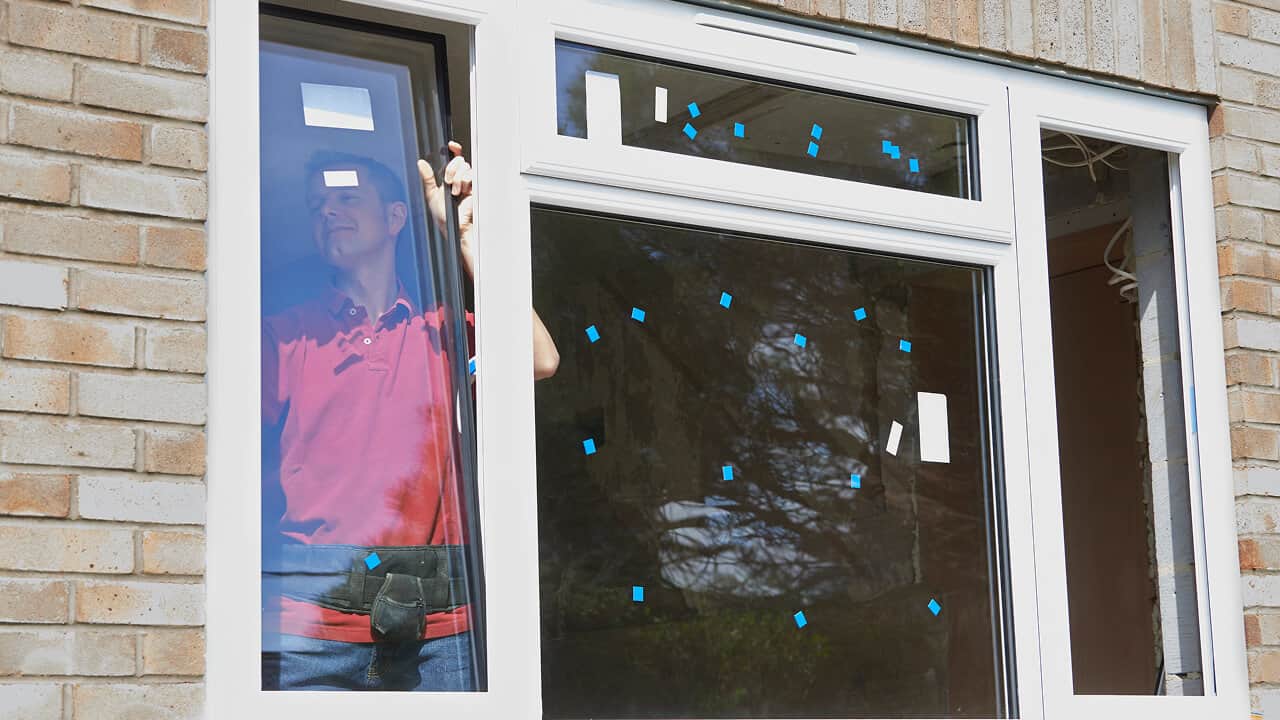 Window replacement on a residential home